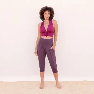 Jaya Jaya CELINE - Damen - Wrap Bra für Yoga aus Biobaumwolle