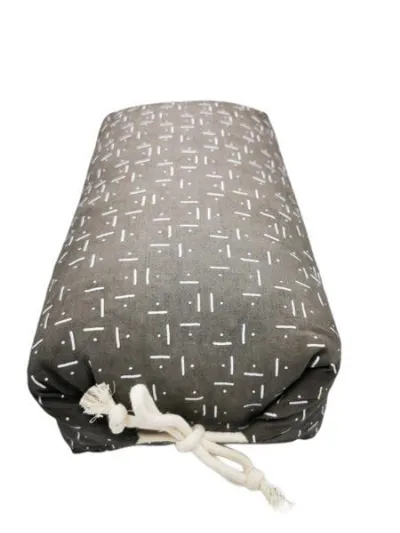 Ames sensibles Ames sensibles Makura Kissen, Grau/Natur 33 x18x16cm