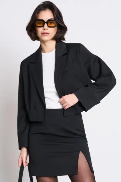 JAN N JUNE JAN 'N JUNE Damen vegan Blazer Cropped Tulia
