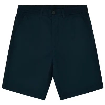 KnowledgeCotton Apparel KnowledgeCotton Apparel - Fig Loose Poplin Elastic Waist String Shorts - Shorts
