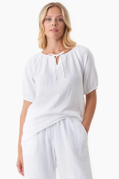 ORGANICATION ORGANICATION Damen vegan Bluse Musselin