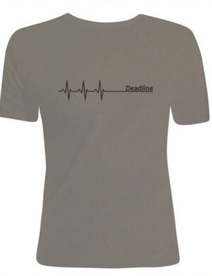 Picopoc Deadline ;)  T-Shirt dicke Qualität, Enger Sitz / figurbetont in Olivgrün / Grün & Schwarz