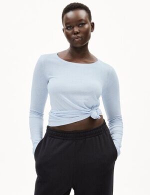 ARMEDANGELS ENRICCAA SOFT Damen Longsleeve Slim Fit aus Bio-Baumwolle