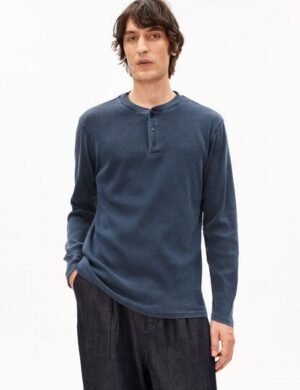 ARMEDANGELS HENLY GMT DYE Herren Longsleeve aus Bio-Baumwoll-Mix