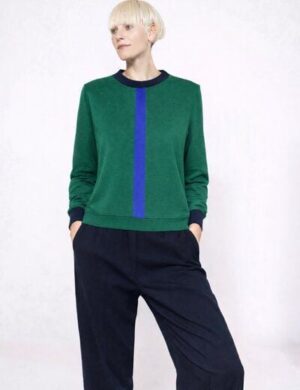 ein garten Studios Colorblock Shirt aus Bio-Baumwolle und Tencel