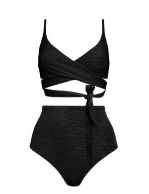 Anekdot Bikini Set Jacquard Lin Top + Core High Slip