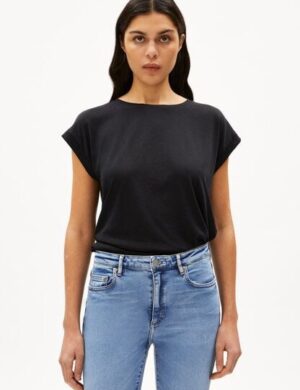 ARMEDANGELS JILAANA Damen T-Shirt aus TENCEL Lyocell Mix