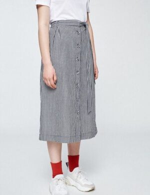 ARMEDANGELS MAARIELLE VICHY – Damen Rock aus Bio-Baumwolle