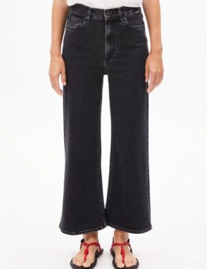 ARMEDANGELS MURLIAA CROPPED Damen Wide Jeans recyclter Baumwoll Mix Comfort-Stretch