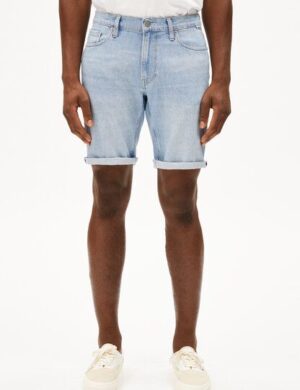 ARMEDANGELS NAAILO Herren Jeans Shorts aus Bio-Baumwoll-Hanf Mix