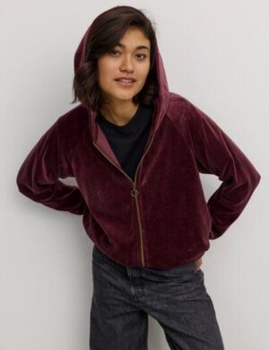 Damen Nicki Sweatjacke aus Bio-Baumwolle – HELICONIA – recolution