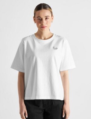 DEDICATED T-Shirt Vadstena Cat Pose – White