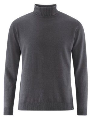 HempAge Herren Rollkragenpullover Hanf Bio Baumwolle