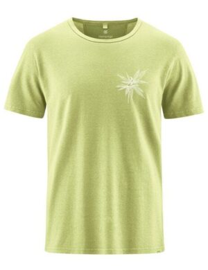 HempAge Herren T-Shirt mit Print Hanf/Biobaumwolle