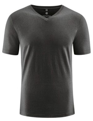 HempAge V-Kragen T-Shirt Hanf/Biobaumwolle