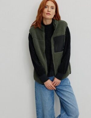 Herren Fleeceweste aus recyceltem Polyester – BONSAI – recolution