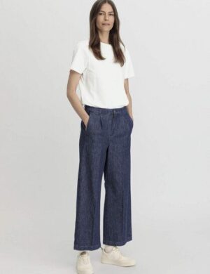 hessnatur Jeans Culotte Regular aus Bio-Denim mit Kapok