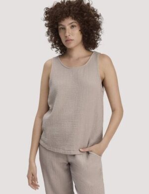 hessnatur Musselin Top Regular PURE COMFORT aus reiner Bio-Baumwolle