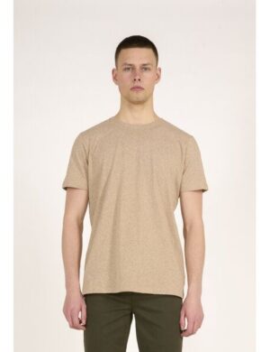 KnowledgeCotton Apparel Basic T-Shirt O-Neck aus Bio-Baumwolle