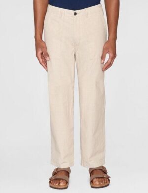 KnowledgeCotton Apparel Herren Hose FLINT wide slub yarn pants von Knowledge Cotton Apparel – VEGAN