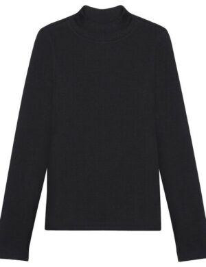 KnowledgeCotton Apparel Ripp-Longsleeve High Neck