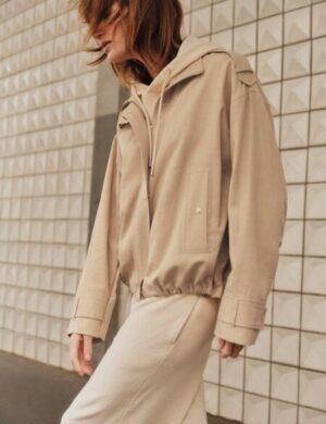 LANIUS Jacke (OCS) aus TENCEL Lyocell und Bio-Baumwolle