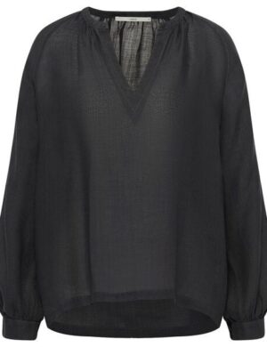 LANIUS Kurzarmshirt (OCS) aus Hanf und Bio-Baumwolle