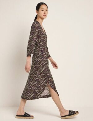 LANIUS Midikleid aus Tencel Lyocell