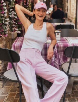 LANIUS Statement Kappe aus Bio-Baumwolle