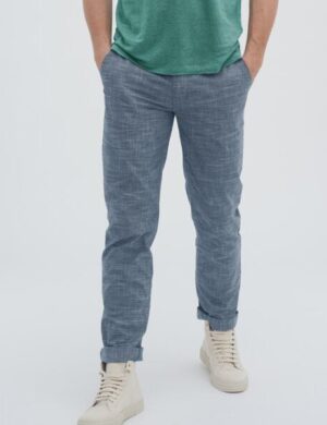 Living Crafts Herren Relax-Hose aus Bio-Baumwolle