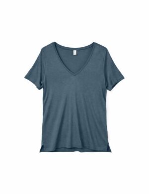 Mazine V-Ausschnitt T-Shirt aus Ecovero