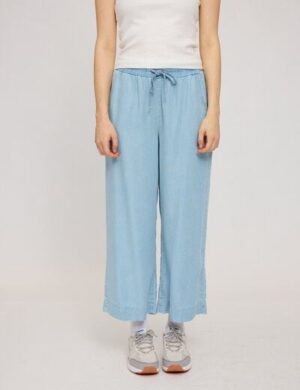 Mazine Weite Hose in Denim Look – aus Lyocell