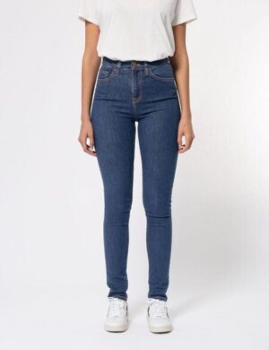 Nudie Jeans Bio-Cotton Lazy Leo Black