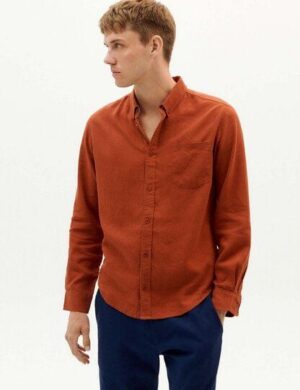 thinking mu Hemd – Ant Shirt – aus Hanf und Tencel