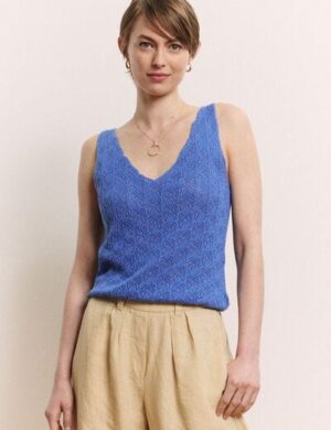 TRANQUILLO Ajour Top Malaa aus Bio-Baumwolle (1220001)