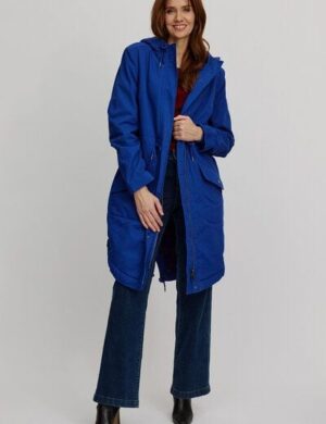 TRANQUILLO Gefütterter Parka aus Biobaumwolle (W25A90)