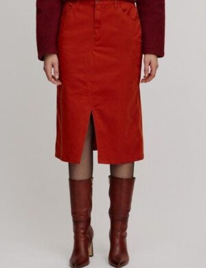 TRANQUILLO Langer Rock mit Schlitz (W25F92)