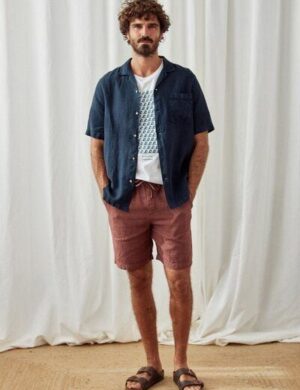 TWOTHIRDS Männerhose Vegan Bagaat aus 100% Leinen und Bio Baumwolle