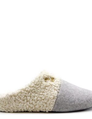 Veganer thies ® Organic Teddy Mix Slipper aus Biobaumwolle