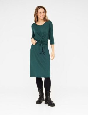 WiDDA berlin Jerseykleid SLINGA in Beere aus Bio Baumwolle