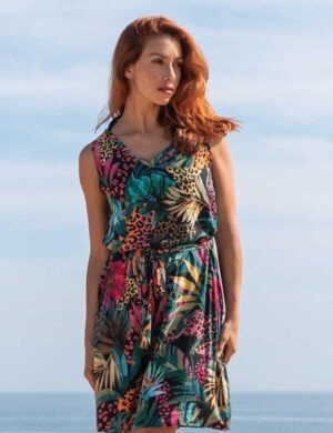 WiDDA berlin Sommerkleid RANI Print Tropic aus ECOVERO®