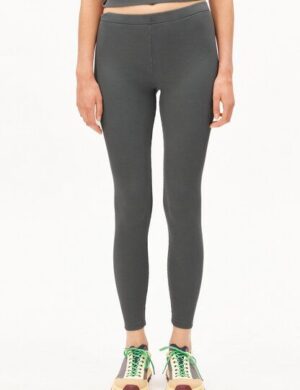 ARMEDANGELS GMT DYE RIB Damen Ripp-Leggings aus Bio-Baumwoll Mix