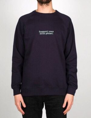 DEDICATED Sweatshirt Malmoe Planet Support