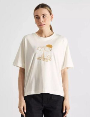 DEDICATED T-Shirt Stockholm – Sun And Sea – aus Bio-Baumwolle