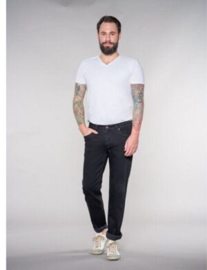 Feuervogl Latzrock, Hemp Denim fv-Ki:ra