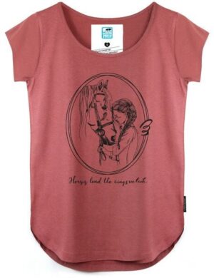 GARY MASH Shirt Asheville Pferdeliebe aus Biobaumwolle