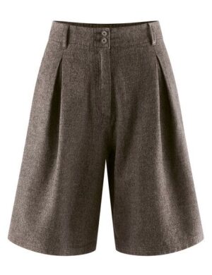 Hempage Damen 7/8 Bundfaltenhose Hanf/Biobaumwolle