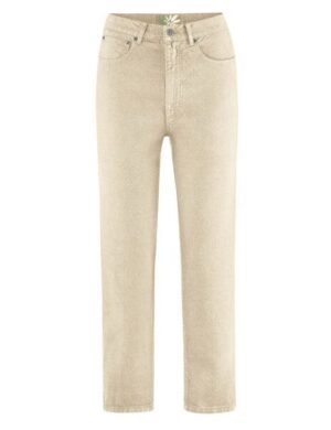 Hempage Damen Halbarm T-Shirt Hanf/Biobaumwolle