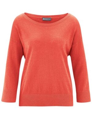 HempAge Langarmshirt mit mittiger Naht Hanf/Biobaumwolle