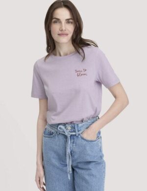 hessnatur T-Shirt Regular aus Bio-Baumwolle und Leinen